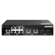 QNAP QSW-M2106R-2S2T commutateur réseau Géré L2 10G Ethernet (100/1000/10000) 1U Noir