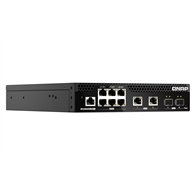 QNAP QSW-M2106R-2S2T commutateur réseau Géré L2 10G Ethernet (100/1000/10000) 1U Noir