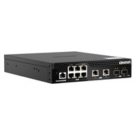 QNAP QSW-M2106R-2S2T commutateur réseau Géré L2 10G Ethernet (100/1000/10000) 1U Noir