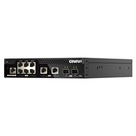 QNAP QSW-M2106R-2S2T commutateur réseau Géré L2 10G Ethernet (100/1000/10000) 1U Noir