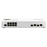 QNAP QSW-M2108-2C commutateur réseau Géré L2 2.5G Ethernet (100/1000/2500) Gris, Blanc