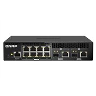 QNAP QSW-M2108R-2C commutateur réseau Géré L2 2.5G Ethernet (100/1000/2500) Connexion Ethernet, supportant l'alimentation via