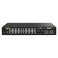 QNAP QSW-M2116P-2T2S commutateur réseau Géré L2 2.5G Ethernet Connexion Ethernet, supportant l'alimentation via ce port (PoE)