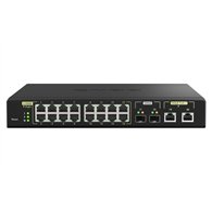 QNAP QSW-M2116P-2T2S commutateur réseau Géré L2 2.5G Ethernet Connexion Ethernet, supportant l'alimentation via ce port (PoE)