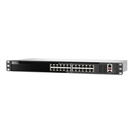 QNAP QSW-M3224-24T commutateur réseau Géré L3 10G Ethernet (100/1000/10000) 1U Noir, Argent