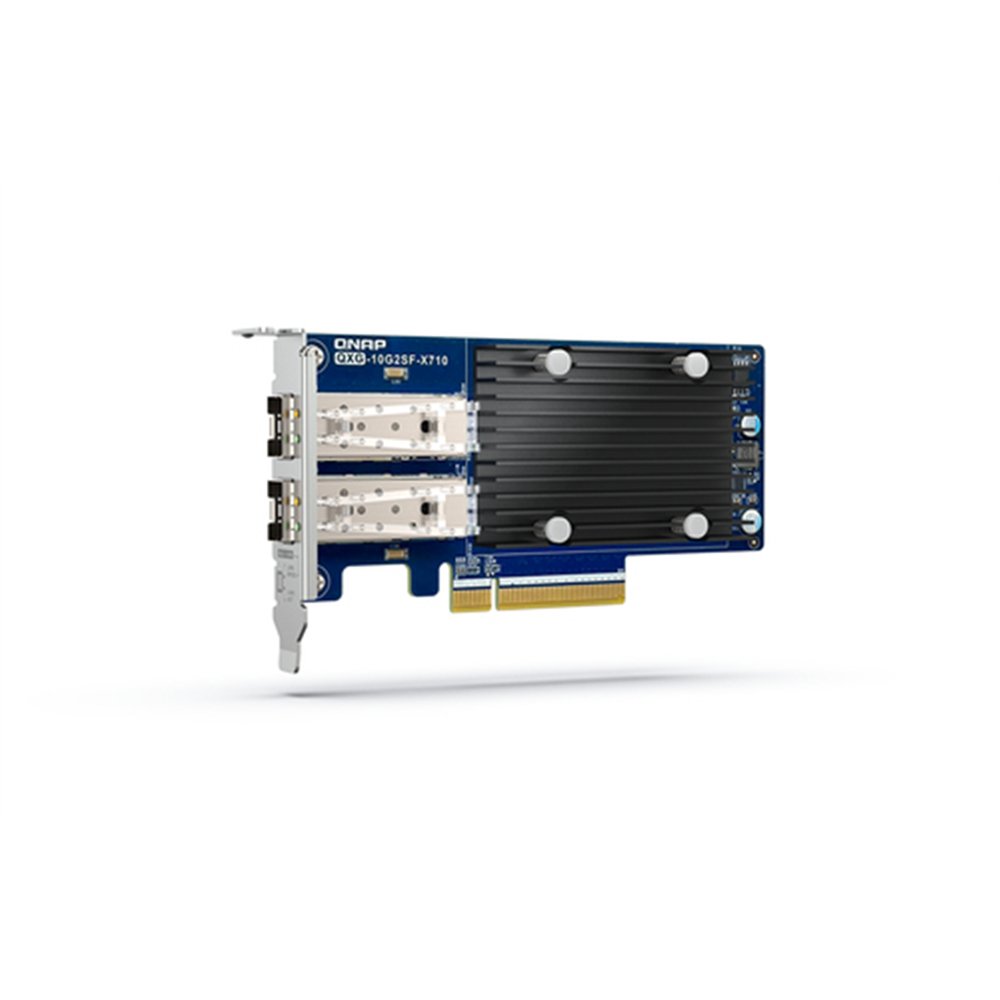 QNAP QXG-10G2SF-X710 carte et adaptateur réseau Interne