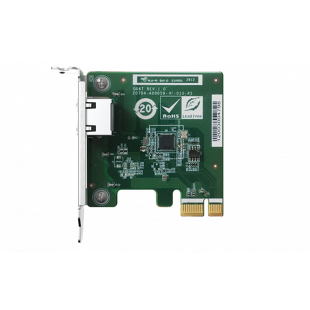 QNAP QXG-2G1T-I225 carte et adaptateur réseau Interne Ethernet 2500 Mbit/s