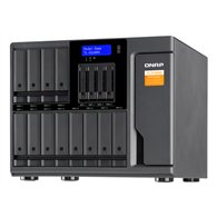 QNAP TL-D1600S Boîtier de disques de stockage Boîtier disque dur/SSD Noir, Gris 2.5/3.5"