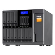 QNAP TL-D1600S Boîtier de disques de stockage Boîtier disque dur/SSD Noir, Gris 2.5/3.5"