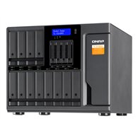 QNAP TL-D1600S Boîtier de disques de stockage Boîtier disque dur/SSD Noir, Gris 2.5/3.5"