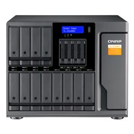 QNAP TL-D1600S Boîtier de disques de stockage Boîtier disque dur/SSD Noir, Gris 2.5/3.5"