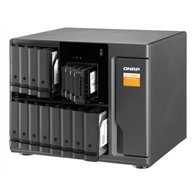 QNAP TL-D1600S Boîtier de disques de stockage Boîtier disque dur/SSD Noir, Gris 2.5/3.5"