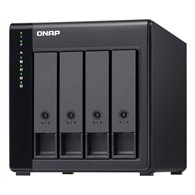 QNAP TL-D400S Boîtier de disques de stockage Boîtier disque dur/SSD Noir, Gris 2.5/3.5"