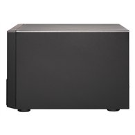 QNAP TL-D800S Boîtier de disques de stockage Boîtier disque dur/SSD Noir, Gris 2.5/3.5"