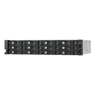 QNAP TL-R1200PES-RP Boîtier de disques de stockage Boîtier disque dur/SSD Noir, Gris 2.5/3.5"