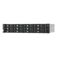 QNAP TL-R1200PES-RP Boîtier de disques de stockage Boîtier disque dur/SSD Noir, Gris 2.5/3.5"