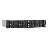 QNAP TL-R1200PES-RP Boîtier de disques de stockage Boîtier disque dur/SSD Noir, Gris 2.5/3.5"