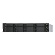 QNAP TL-R1200S-RP Boîtier de disques de stockage Boîtier disque dur/SSD Noir, Gris 2.5/3.5"
