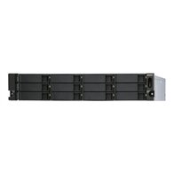 QNAP TL-R1200S-RP Boîtier de disques de stockage Boîtier disque dur/SSD Noir, Gris 2.5/3.5"