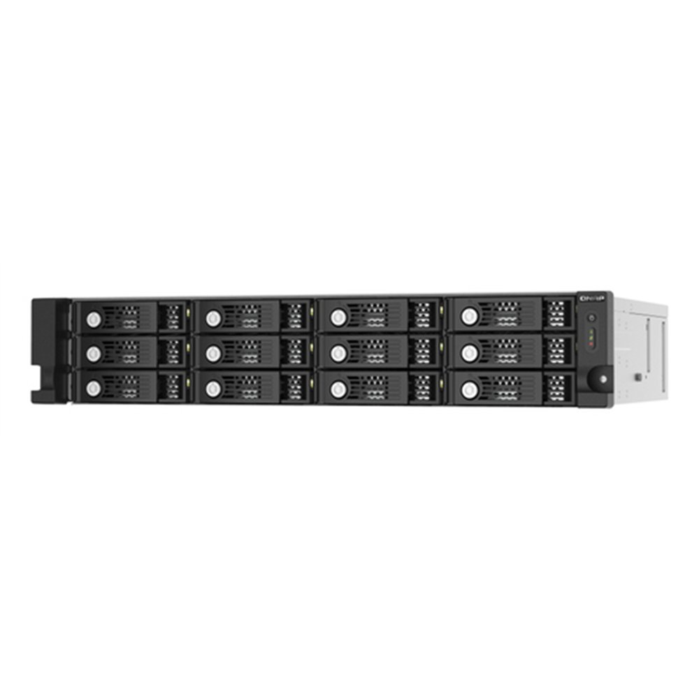 QNAP TL-R1220Sep-RP Boîtier disque dur/SSD Noir, Gris 2.5/3.5"