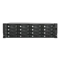 QNAP TL-R1600PES-RP Boîtier de disques de stockage Boîtier disque dur/SSD Noir, Gris 2.5/3.5"
