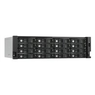 QNAP TL-R1600PES-RP Boîtier de disques de stockage Boîtier disque dur/SSD Noir, Gris 2.5/3.5"