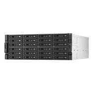 QNAP TL-R2400PES-RP Boîtier de disques de stockage Boîtier disque dur/SSD Noir, Gris 2.5/3.5"