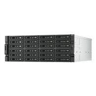 QNAP TL-R2400PES-RP Boîtier de disques de stockage Boîtier disque dur/SSD Noir, Gris 2.5/3.5"