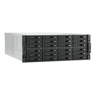QNAP TL-R2400PES-RP Boîtier de disques de stockage Boîtier disque dur/SSD Noir, Gris 2.5/3.5"