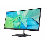 Acer CB343CUR écran plat de PC 86,4 cm (34") 3440 x 1440 pixels UltraWide Quad HD LED Noir, Argent