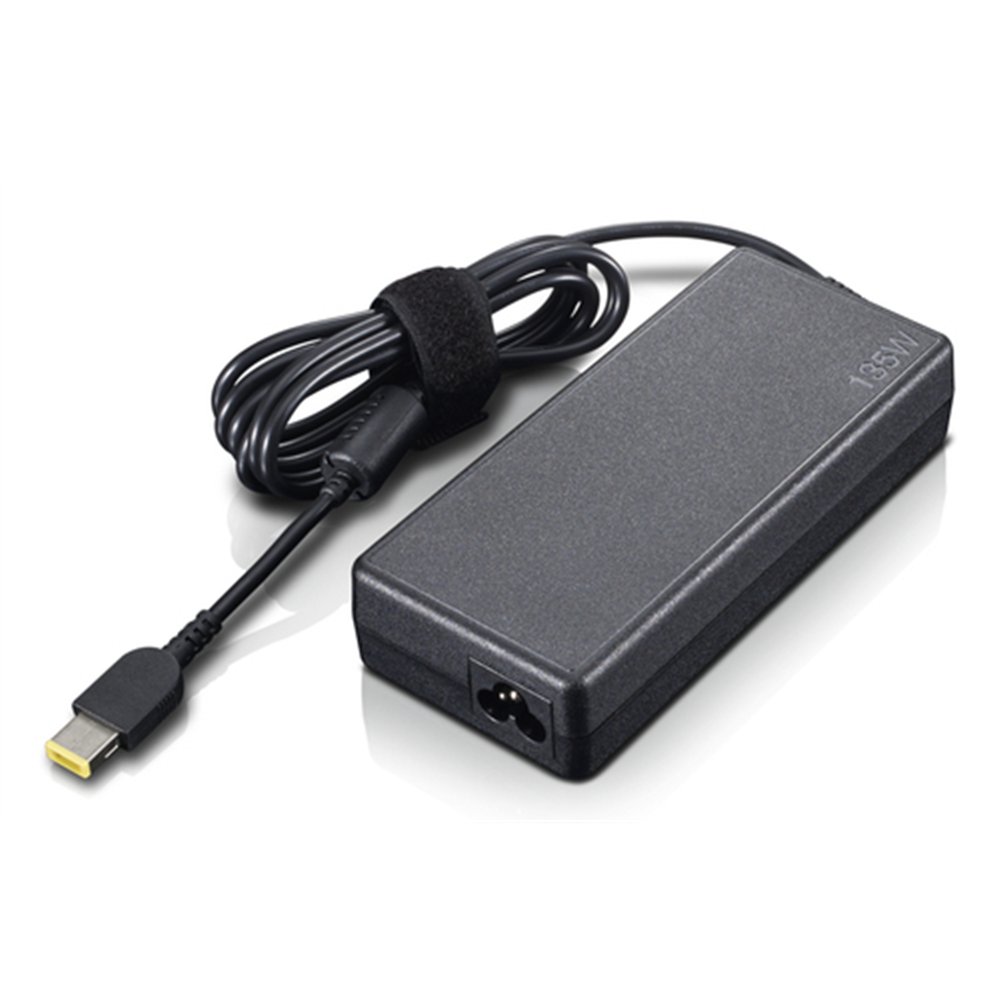 Lenovo ThinkCentre 135W AC Adapter (slim tip) - Switzerland adaptateur de puissance & onduleur Intérieure Noir