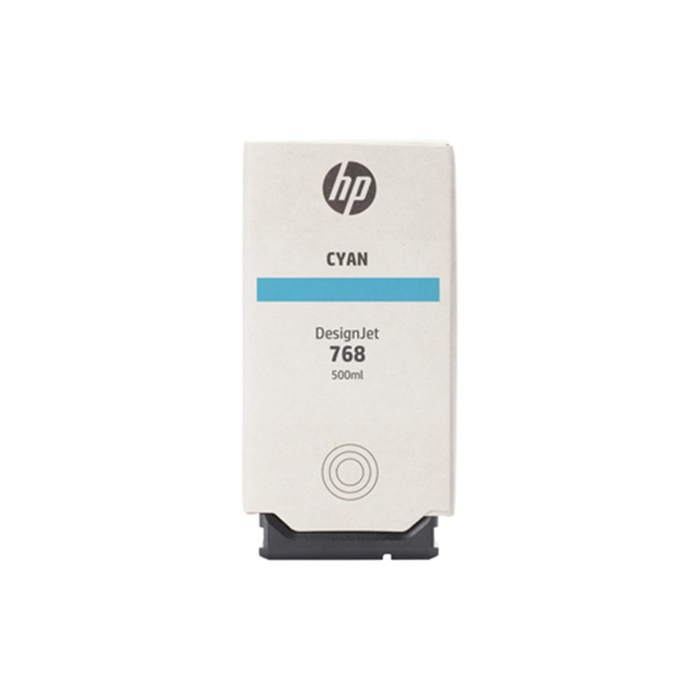 HP Cartouche d’encre DesignJet 768, cyan, 500 ml