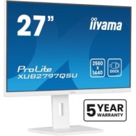 iiyama ProLite XUB2797QSU-W2 écran plat de PC 68,6 cm (27") 2560 x 1440 pixels Quad HD LED Blanc