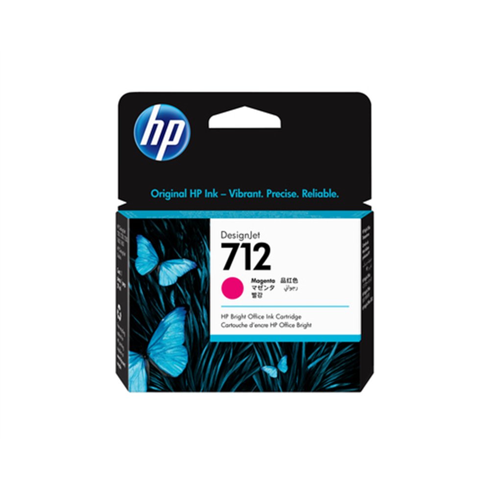 HP Cartouche d'encre DesignJet 712, magenta, 29 ml