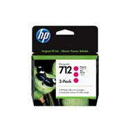 HP Pack de 3 cartouches d'encre DesignJet 712, magenta, 29 ml