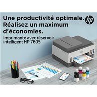 HP Smart Tank 7605 Sans fil All-in-One Couleur Imprimante, Impression recto-verso copieur, scanner