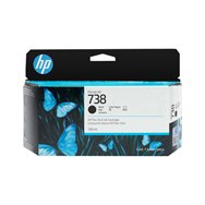 HP Cartouche d’encre DesignJet 738, noir, 130 ml