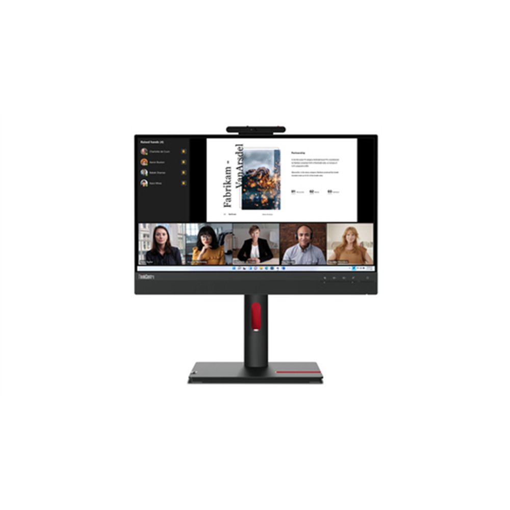 Lenovo ThinkCentre Tiny-In-One 22 Gen 5 écran plat de PC 54,6 cm (21.5") 1920 x 1080 pixels Full HD LED Écran tactile Noir