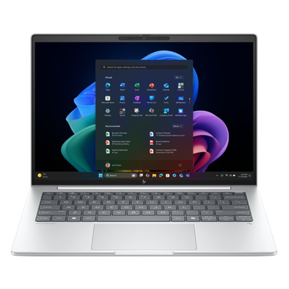 HP EliteBook 8 G1a Next Gen AI PC Copilot+ PC AMD Ryzen AI 7 350 Ordinateur portable 35,6 cm (14") WUXGA 24 Go DDR5-SDRAM 512
