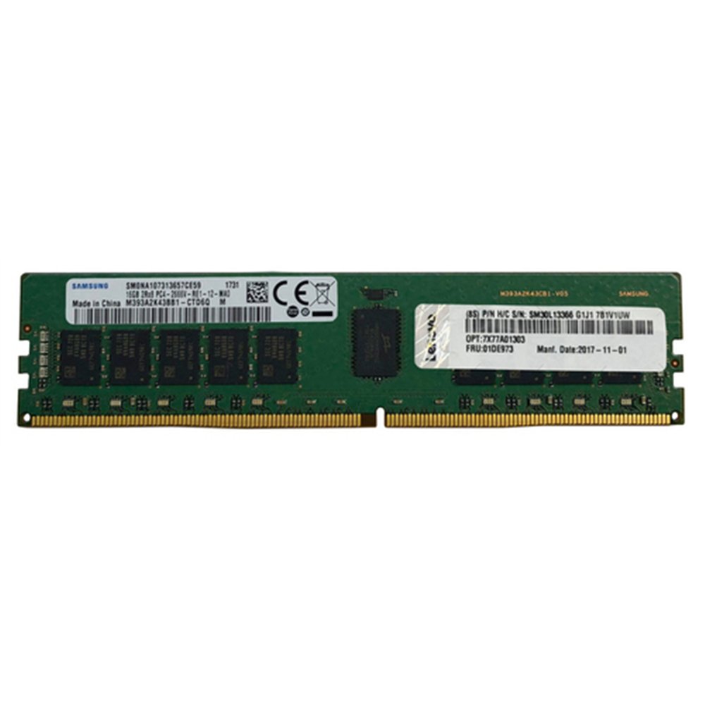 Lenovo 4X77A08632 module de mémoire 16 Go 1 x 16 Go DDR4 288-pin DIMM ECC