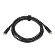 Lenovo 4X90Q59480 câble USB USB 3.2 Gen 1 (3.1 Gen 1) 2 m USB C 5 Gbit/s Noir