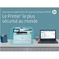 HP LaserJet Enterprise M430f Multifunction Noir et blanc Imprimante, Ethernet uniquement Copieur, Scanner