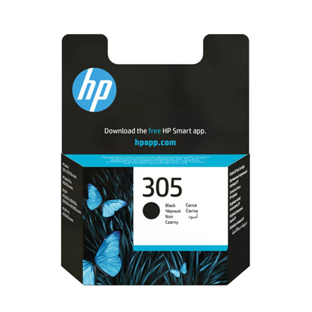 HP Cartouche d’encre noire 305 authentique