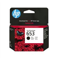 HP Cartouche d’encre Ink Advantage noire HP653 authentique