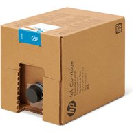 HP Cartouche d'encre Stitch à sublimation thermique 638, cyan, 10 litres