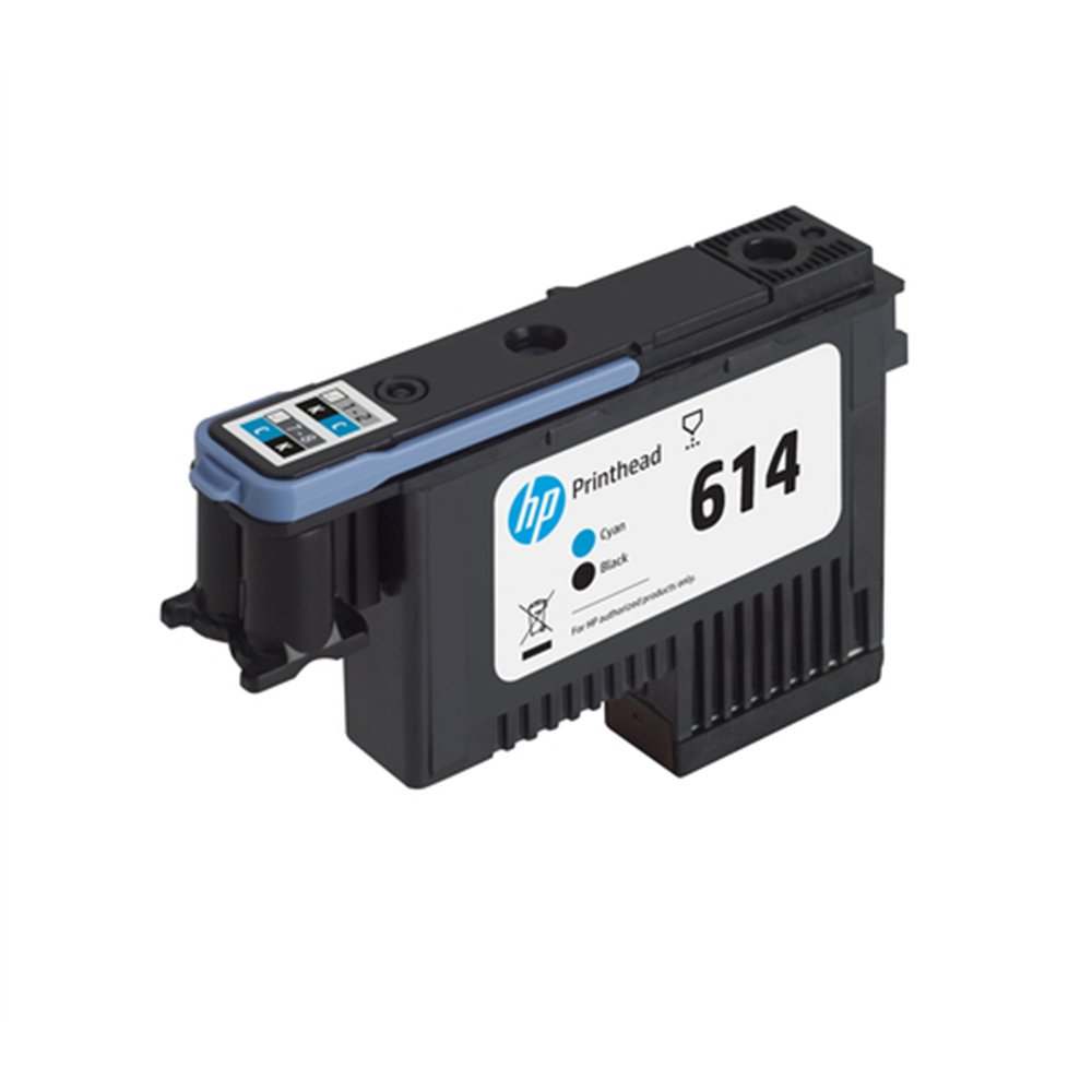 HP Tête d'impression Stitch à sublimation thermique 618, noir et cyan