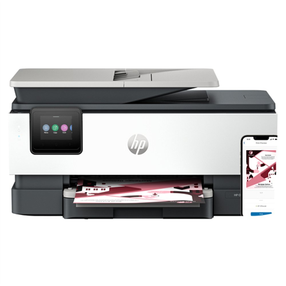 HP OfficeJet Pro 8124e Sans fil All-in-One Couleur Imprimante, Instant Ink Impression recto-verso