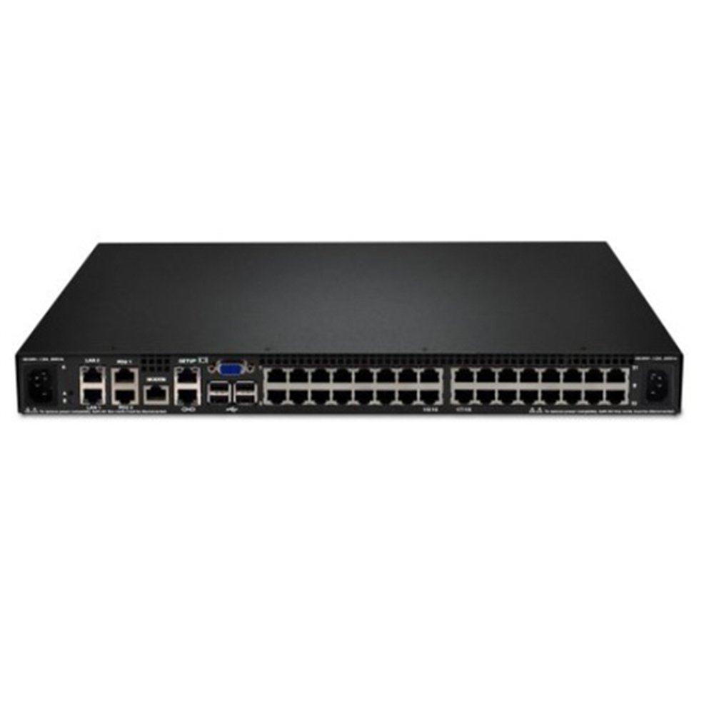 Lenovo 1754D2X commutateur écran, clavier et souris Grille de montage Noir