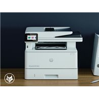 HP LaserJet Pro 4102fdw Sans fil Multifunction Noir et blanc Imprimante, Copieur, Scanner Recto verso