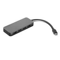 Lenovo 4X90X21427 station d'accueil USB 3.2 Gen 2 (3.1 Gen 2) Type-C Gris